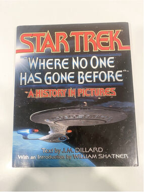 1994 Star Trek Where No One Has Gone Before Hardcover 1st Printing + Bookmark